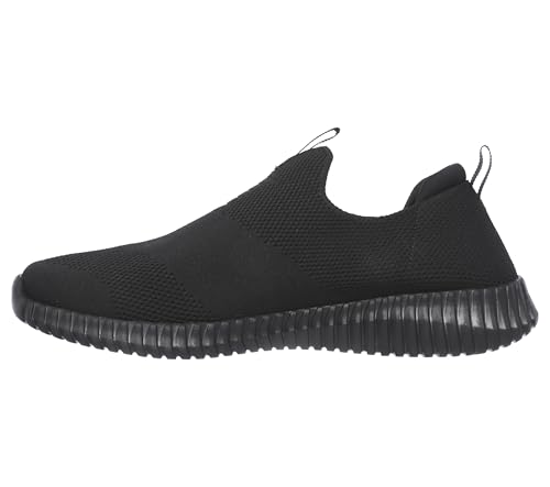 Image of Skechers Mens Skechers Mens Ultra Flex Black Casual Slip Ons Slipper