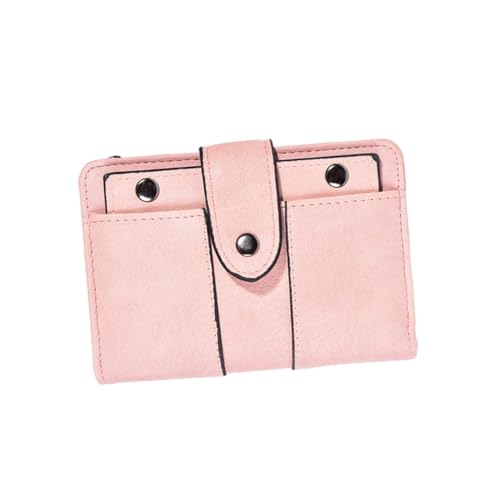 Small Wallet Women Stylish Short Storage for Lady Many Slots Zipper Closure
