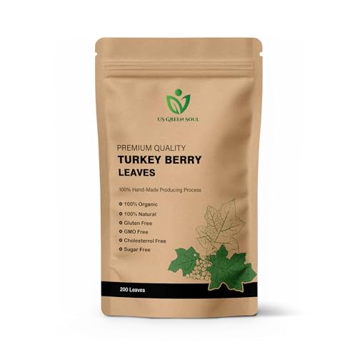 100g Turkey Berry Tea Powder Healthy Well Cleaned Dried Leaves Powder No additives Organic 100% Pure Natural Leaves