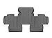 WeatherTech Custom Fit FloorLiners for Ford Transit Connect - 3rd Row (449953), Black