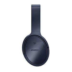 Bose QuietComfort 35 (Series II) Wireless Headphones, Noise Cancelling, with Alexa voice control – Triple Midnight (Renewed)