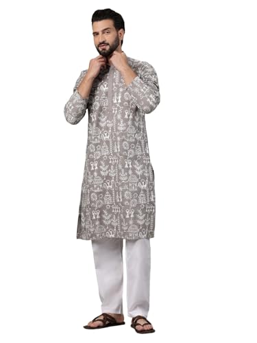 Kurta Warli en coton Sojanya et pyjama pour vos célébrations et mariages
