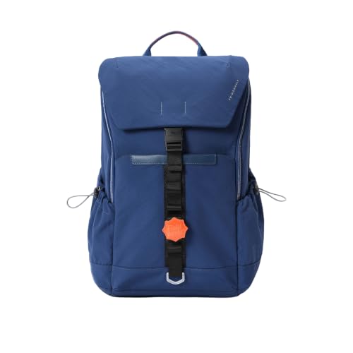 Image of Sidewalk 21L Laptop Backpack 15.6 Inch College Daily Carry | Water Resistant Easy Access Tech Slot Lightweight Nylon Padded Shoulder Straps Luggage Strap Side Bottle Pocket For Men Women