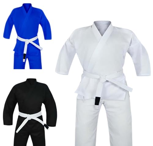 URBANSBEE Kimono Jiu Jitsu, BJJ Gi Premium Ligero Jiu Jitsu Uniforme para Hombres Mujeres de MMA Artes Marciales Entrenamiento