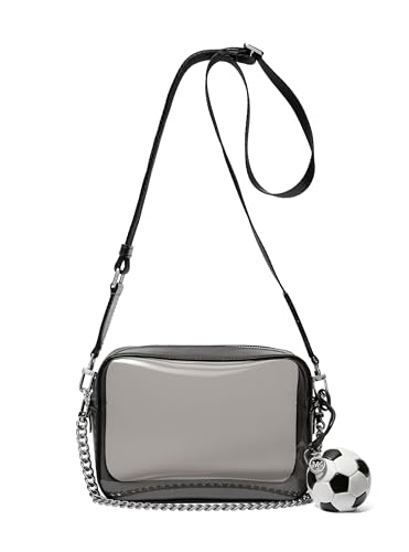 Image of Michael Kors Bryant Medium Double Zip Chain Camera Crossbody Bag