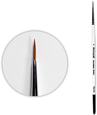 Abteilung502Marta Kolinsky Round Brush Size 0 - Model Building Paints and Tools # ABT850-0