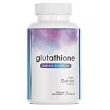 Glutathione Amino Complex High Absorption Antioxidant with Setria®, NAC & BioPerine® – Supports Anti-Aging, Energy, Liver Detox & Immune Health – 90 Capsules (Pack of 1)