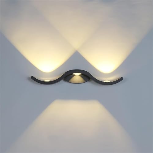 Applique murale de jardin étanche luminaire d'extérieur suspendu design pour couloir