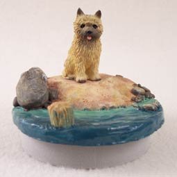 Conversation Concepts Miniature Cairn Terrier Red Candle Topper Tiny One 