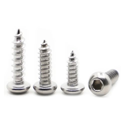 VNJUGF 5`50 M2 M2.5 M3 M4 M5 M6 304 XeXX`[ ی^ Ȃד ZptZt^bsOlW ؃lW wanglan(12mm,M2.5 50pcs)