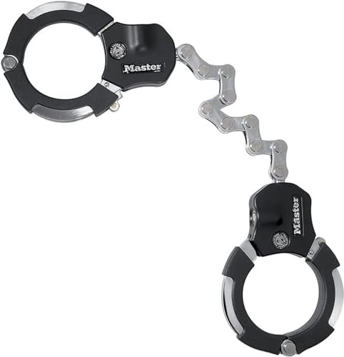 MASTER LOCK Antirrobo Bloqueo [Acero Reforzado Laminado] [55cm] 8290EURDPRO - Candado de Bicicleta, Patinete Electrico, Carros Bebe