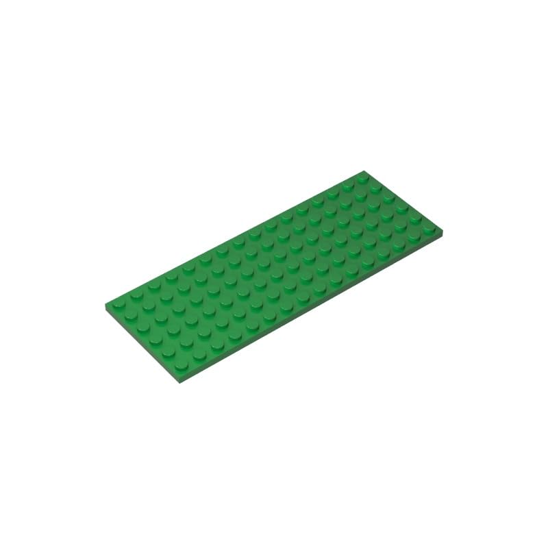 XYEIUGO Compatible with LEGO 3027 Foundation Plate 6x16, Green, 10 PCS — image 1