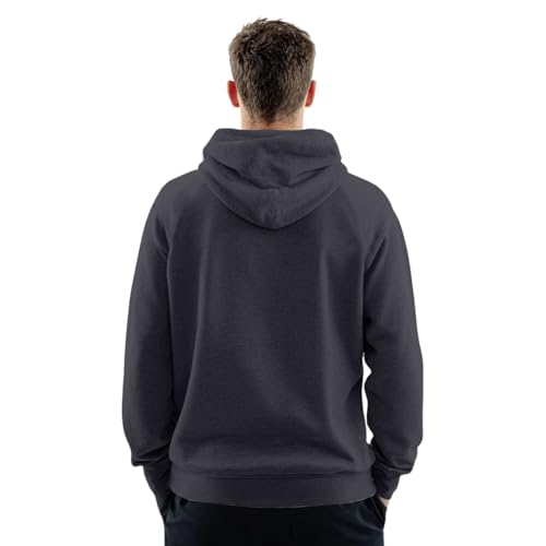Men's Fleece Hoodies Crewneck Long Sleeve Casual Winter Warm Pullover with Pocket2