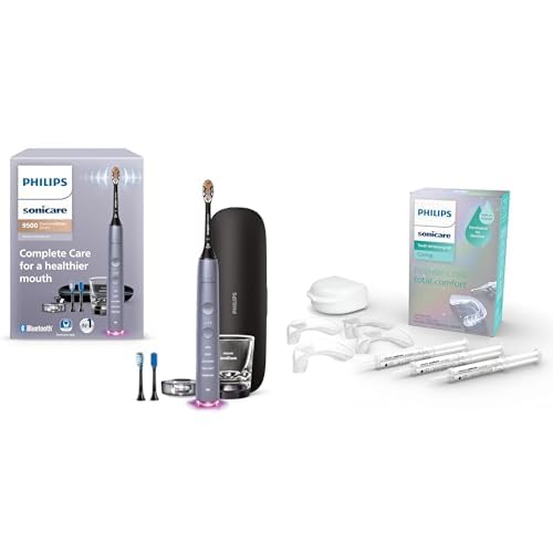 Philips Sonicare DiamondClean Smart 9500 Electric Toothbrush Grey The New Teeth Whitening Kit
