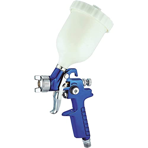 Pistola de pintura para pintar coches solucionando goteos con flujo por gravedad 2
