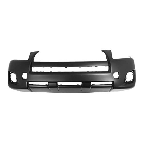 MBI AUTO - Primered, Front Bumper Cover Fascia for 2009 2010 2011 2012 Toyota RAV4 09-12, TO1000349