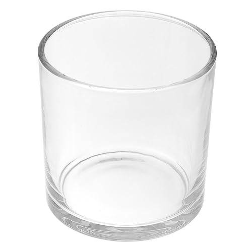 Cubierta de vidrio para velas resistente que no se deforma para proyectos DIY 2
