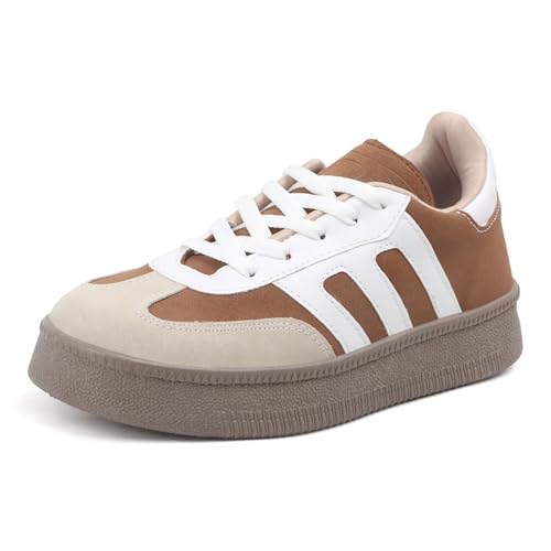 Image of Vendoz Women Sneaker | Cushioned Insole for Comfort | Stylish Lace-Up Design | Lightweigh & Perfect for Casual Outfit for Girls CNV7030