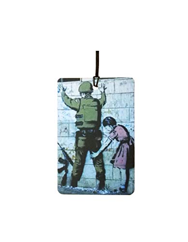 AAF Ambientador De Coche BANKSY GIRL SEARCHING SOLDIER