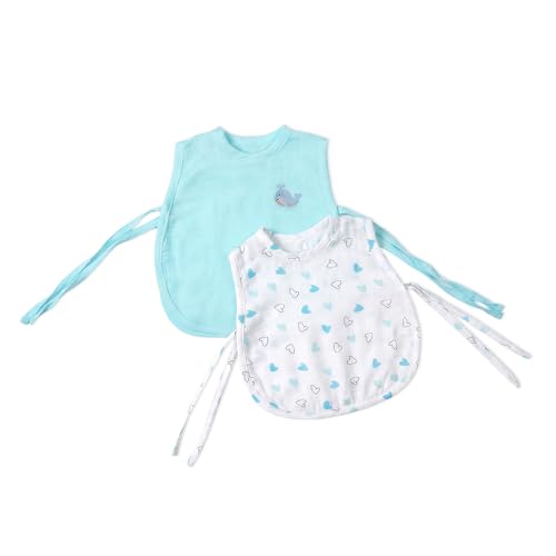 Image of The White Cradle Muslin Jhabla for Newborn Baby, Organic Cotton Vest