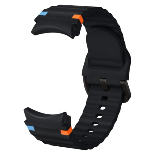 Image of Suitisbest Compatible for Samsung Galaxy Watch 7 /6 /5 /4 /FE Strap, 40mm 44mm 45mm /Watch 6 4 Classic 4 42mm 46mm 43mm 47m,Silicone Sport Straps No Gap Men Women