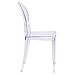 Flash Furniture Murray Indoor/Outdoor Ghost Accent and Dining Chairs, Stackable Transparent Restaurant Chairs, Set of 4, Transparent Crystal