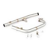 Motorrad Auspuffkrümmer Verbindungsrohr 51 Mm Escape Slip-on Zubehör Für Kawasaki Für Ninja 125...