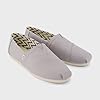 TOMS Men's Alpargata Classic Sneaker, Drizzle Grey Recycled Cotton Canvas, 8.5 UK #3