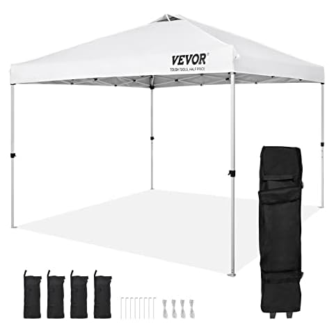 VEVOR 10x10 ft Pop Up Canopy Tent Cover