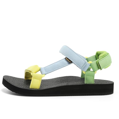 Image of Women's Original Sandals Comfortable Quick-Drying Casual Sport Sandal Walking Hiking Water Sandals With Arch Support