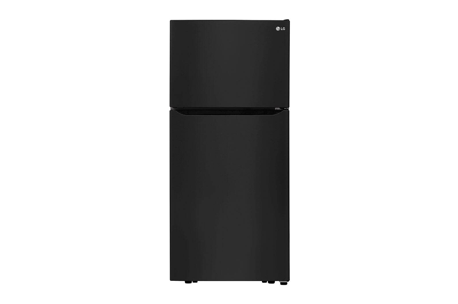LG LTCS20020B 20 Cu. Ft. Black Top Freezer Refrigerator on Fridge.com