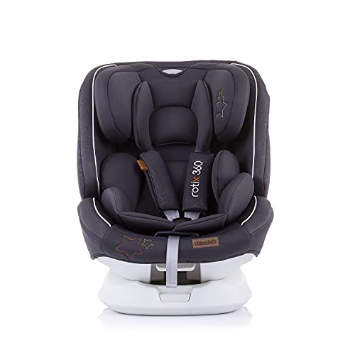 Chipolino Kindersitz Rotix Gruppe 0+/1/2/3 (0-36 kg) mit Isofix,  5-Punkt-Gurt, Farbe:grau : Amazon.de: Baby