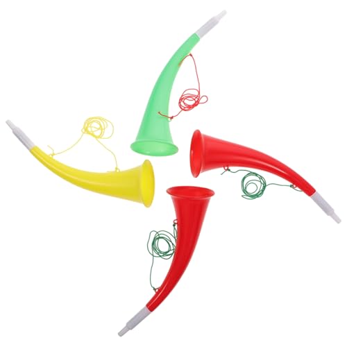 HOODANCOS 4 Piezas Juguetes de Trompeta para Bocinas de Estadio Colores Aleatorios Accesorios para...