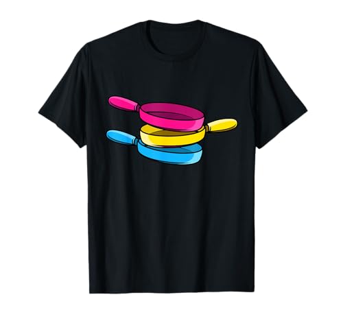 Küche Pan Pile Pansexual Pride T-Shirt