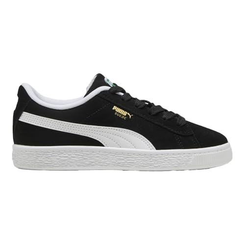 PUMA Kids Boys Suede Classic Lace Up Sneakers Shoes Casual - Black - Size 3.5 M