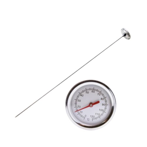 Termômetro de solo de compostagem Termômetro de temperatura do solo aço inoxidável Ferramenta de jardinagem de alta precisão para compostagem de solo