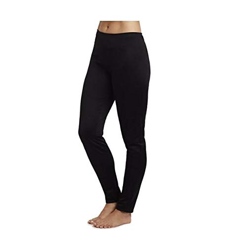 Cuddl Duds Climatesmart Women's Leggings (Large) Black