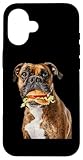 Carcasa para iPhone 16 Hamburguesa Boxer