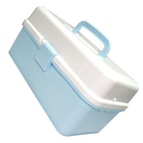 Parliky Multifunctional Art Supply Storage Box Versatile Organizer for Craft Tools Beads and Accessories for Home Travel and present Giving