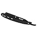 MARKHOR® Matte Black - Cut Throat Razor Kit – Mens Straight Razor, Barber-Grade Cutthroat Razor, Professional Straight Edge Beard Razor for a Clean & Precise Shave (Black)