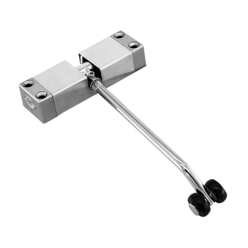 DONFAMDS 自動閉鎖機能付きシンプル室内ドアクローザー 耐久性素材使用 静音設計 バッファ力軽減 簡単操作 家用引き戸対応