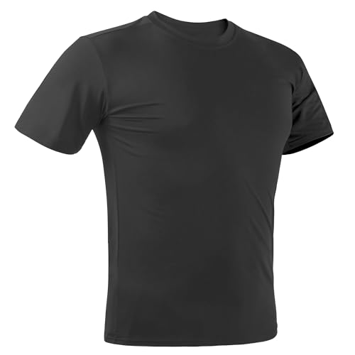 2&5 Pack Men's Sports T Shirts,Crew Neck Breathable Quick-Dry Short Sleeve, Lightweight Gym Tee for Athletic Running Casual