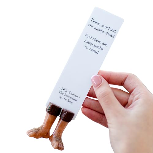 My Bookmark Handmade Bookmark Gift for Book Lovers and Bookworms Unique Bookmarks for Women Book Marks for Reading Crafted with Love Special Anniversary Mother's Gift (Halfling)