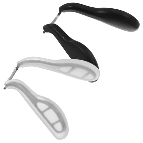 SOESFOUFU 2pcs Glasses Accessories Safety Glasses Sunglass Nose Pads Glasses Repair Kit Glasses Nose Cushion Stopper Glasses Bridge for Glasses Eyeglass Bridge Ski Goggles Alloy