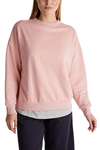 edc by Esprit 080cc1j302 Sweatshirt Women's, pink (670/Pink), X-Small