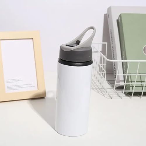Image of Demon Slayer Printed Sipper Water Bottle Aluminium Sublimation Bottle with Leak-Proof Cap Lightweight & Durable Stylish Bottle for School Gym Travel & Sports Use (DS-6-750 ml)