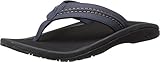 OluKai Hokua Sandal - Men's Trench Blue/Black 9