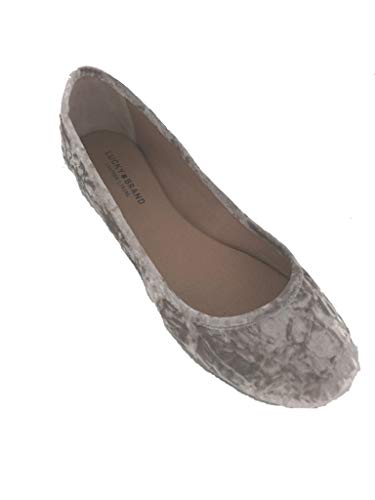 Lucky Brand Womens Eaden Flat Mist Velvet