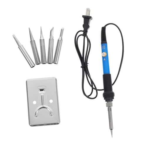 SOLUSTRE Djustable Heat 60w Fast Heating Soldering Kit for Beginners and Pros Wire Soldering Kit and St