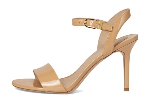 Lauren Ralph Lauren Women's Gwen Crinkle Patent Leather Sandals4